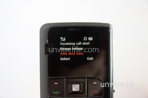 用家可在此設定來電鈴聲、鈴聲音量、新短訊提示音...... 用家可在此設定來電鈴聲、鈴聲音量、新短訊提示音......