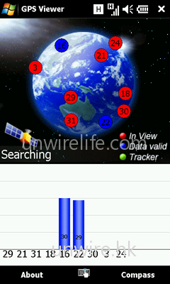 內建 GPS Viewer,方便用家找尋 GPS 衛星感應情況,以及用家所在位置的坐標。 內建 GPS Viewer,方便用家找尋 GPS 衛星感應情況,以及用家所在位置的坐標。