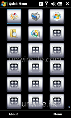 M900 的捷徑啟動菜單與 HTC 的 TouchFLO 3D 也有幾分相似呢! M900 的捷徑啟動菜單與 HTC 的 TouchFLO 3D 也有幾分相似呢!