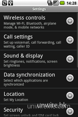 Settings Settings