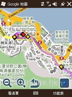 當然可以在地圖上瀏覽駕駛路徑。 當然可以在地圖上瀏覽駕駛路徑。