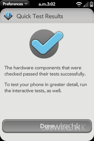 機內 Device Info 中亦設有手機測試程式,方便用家發現手機有什麼問題時,可以進行快速測試,以找出問題所在。 機內 Device Info 中亦設有手機測試程式,方便用家發現手機有什麼問題時,可以進行快速測試,以找出問題所在。