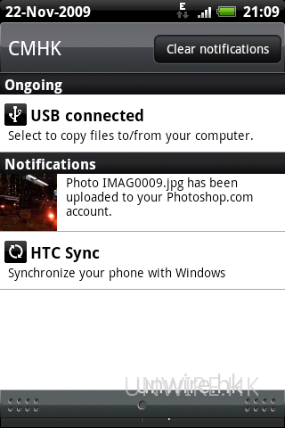 Photoshop Mobile Upload Notification