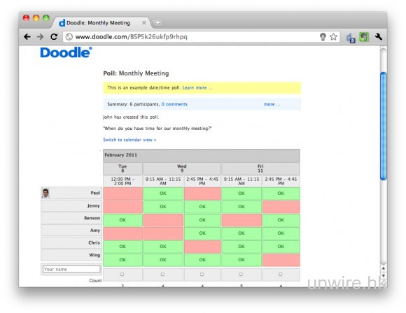 Doodle_ Monthly Meeting