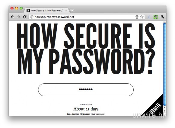 How Secure Is My Password