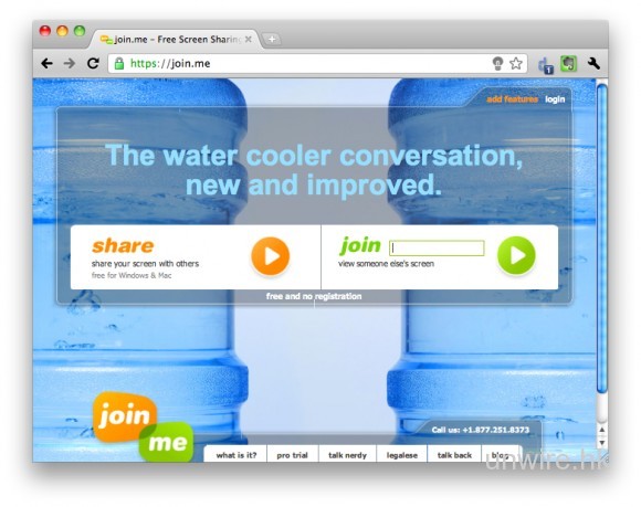 join.me – Free Screen Sharing and Online Meetings