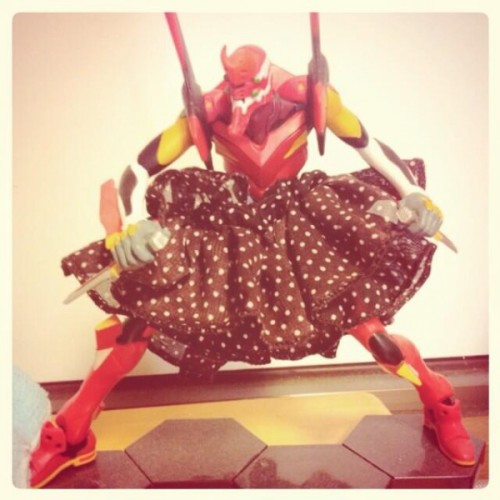 澎澎裙與玩具模型的浪漫邂逅9-600x600