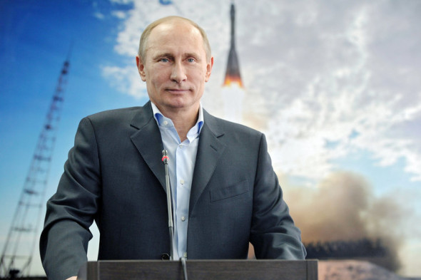 RUSSIA-PUTIN-SPACE