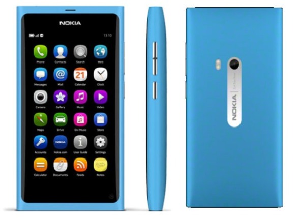 圖為 Nokia N9