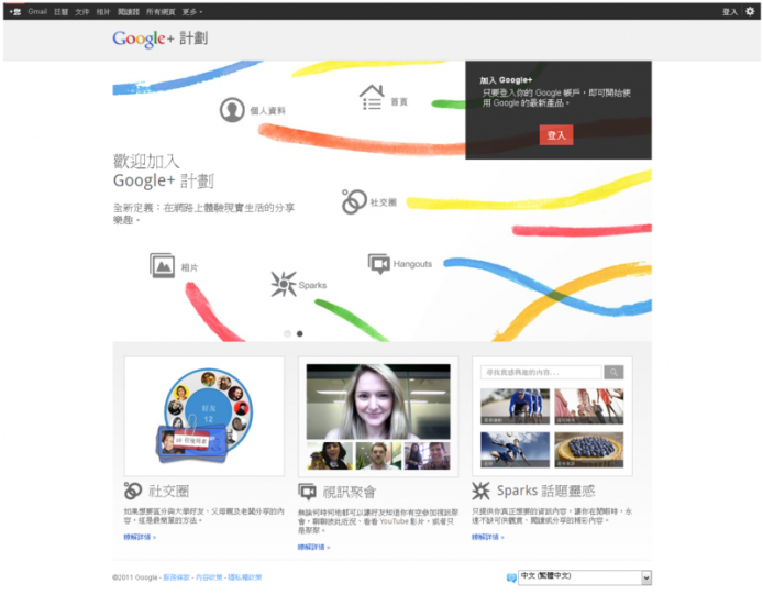 800px-Google+_homepage