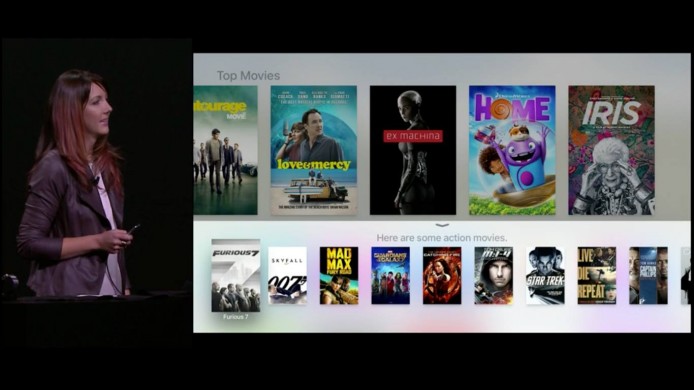 新 Apple TV 就會提議你睇《狂野時速 7》、《末日先鋒：戰甲飛車》等。