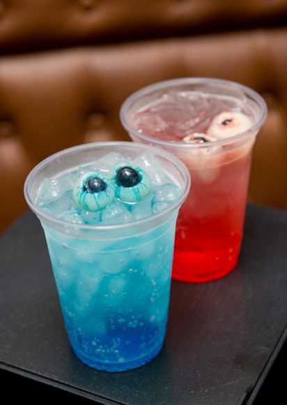 Disney Haunted Halloween F&B_Blue Monster and Red Monster