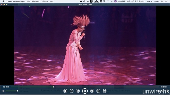 若果你與艾域一樣是使用 Mac 的話，用上如《Leawo Blu-ray Player》播放軟件，亦可在 Mac 電腦上欣賞 BD。