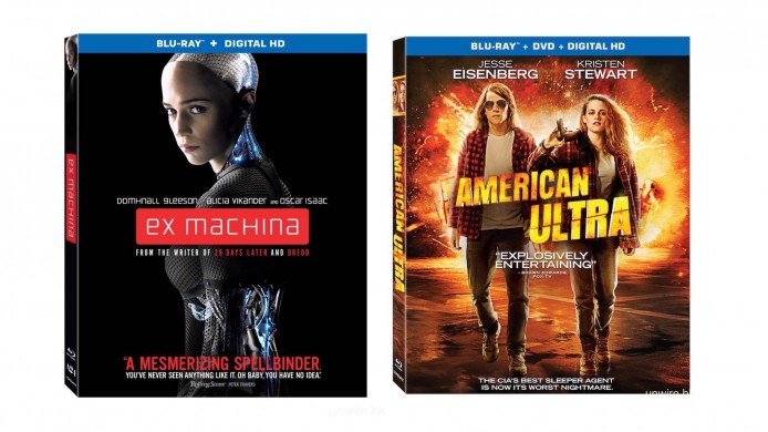 ▲ 現已推出市場的 DTS:X BD，就只有《Ex Machina》及《American Ultra》兩套美版 BD。