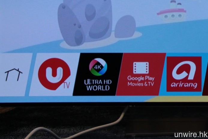 除 Ultra HD World 會免費開放至今年年底之外，Google Play Movie & TV 服務亦已在香港版 LG webOS 2.0 Smart TV 中上架，方便用戶在該平台租看電影。