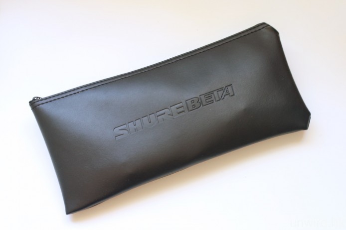 用戶亦可選配便攜皮袋，收納 SHA900 及所有配件。