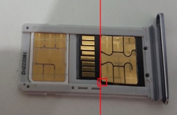 5. 最後將 microSD 卡插入卡槽內便大功告成