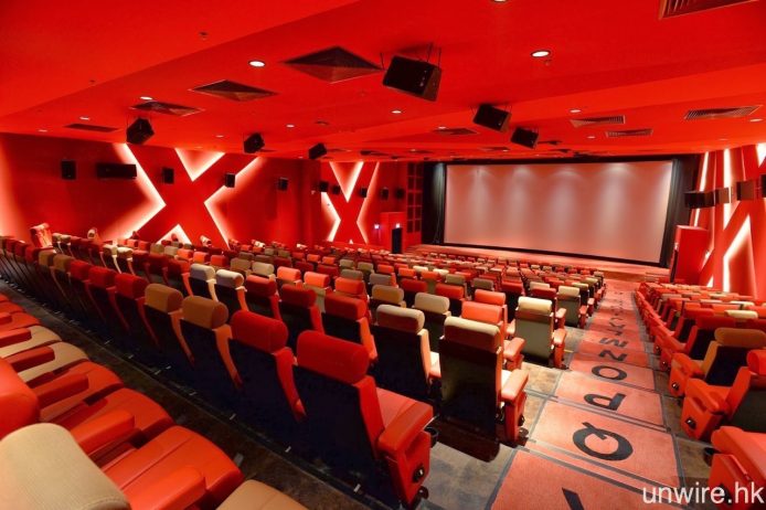 現時香港採用最多喇叭建構 Dolby Atmos 系統的為 Metroplex 戲院的 1 號影院，合共用上多達 61 組喇叭。