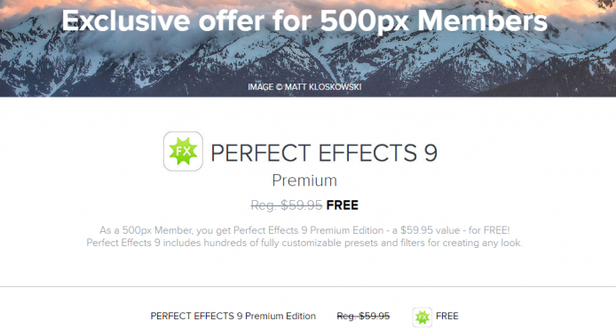 Perfect Effects 9 Premium 限時免費！MAC/Windows 都有份