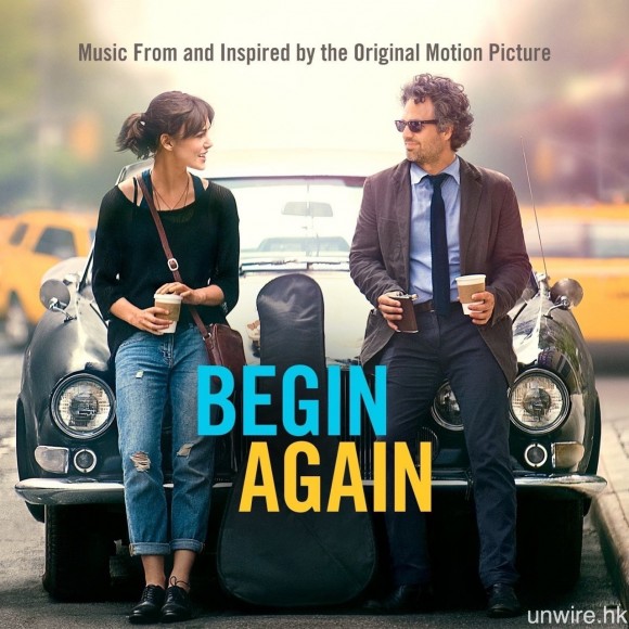 試聽 CD：《Begin Again》電影原聲大碟。