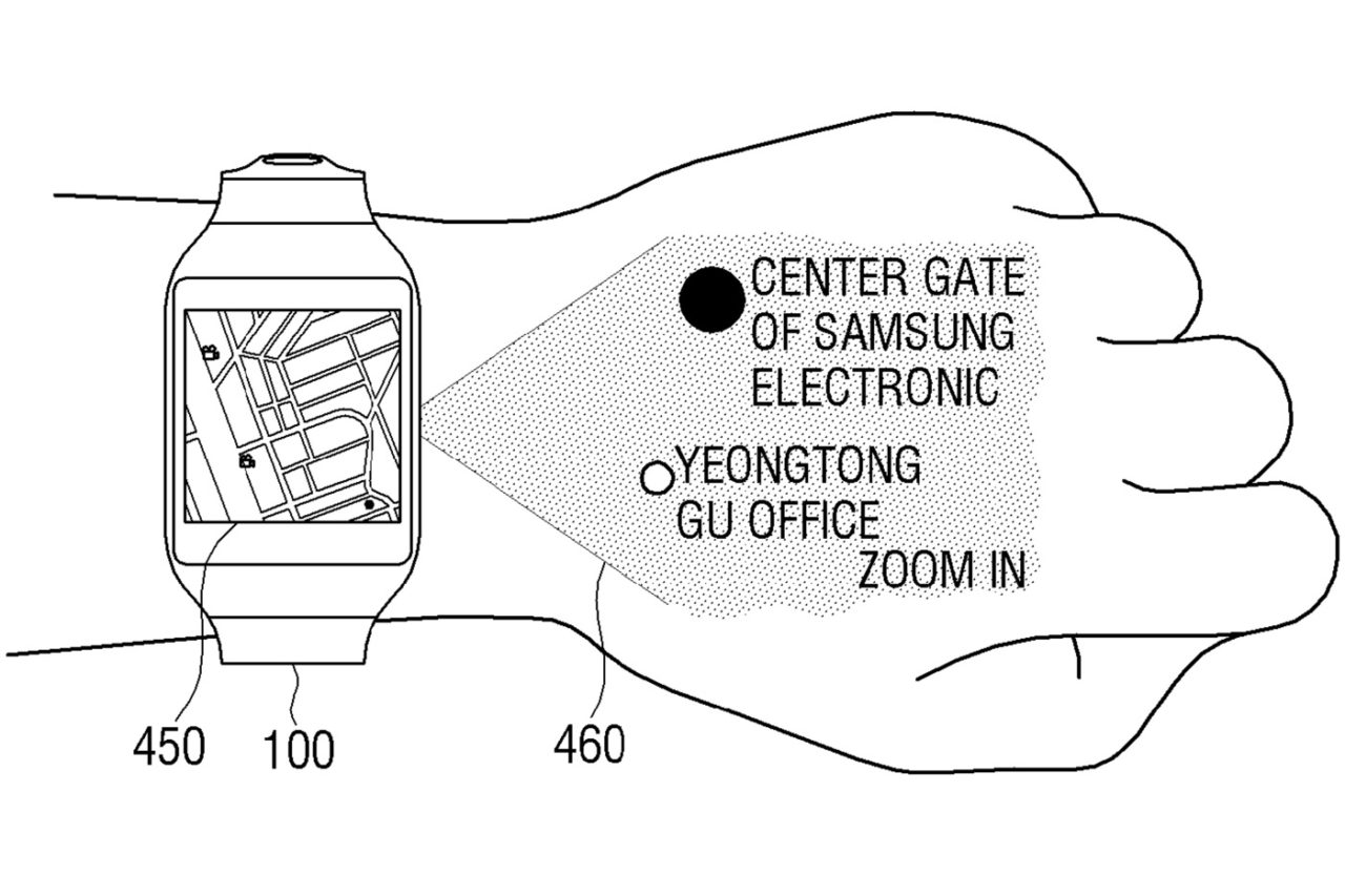 samsung-smartwatch-projector-patent