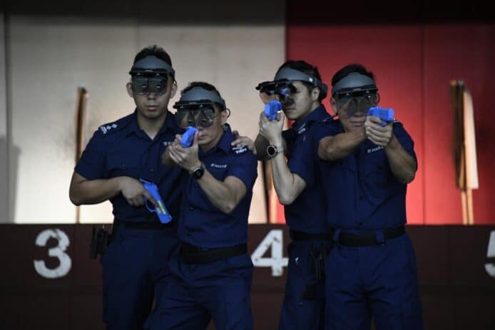 警隊「混合實境」技術